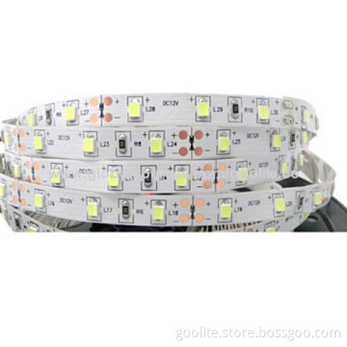 White Flexible LED Strips with >80Ra CRI